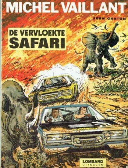 Afbeelding van Michel vaillant #27 - Vervloekte safari - Tweedehands (LOMBARD, zachte kaft)