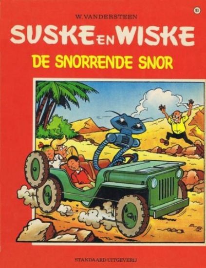 Afbeelding van Suske en wiske #93 - Snorrende snor - Tweedehands (STANDAARD, zachte kaft)