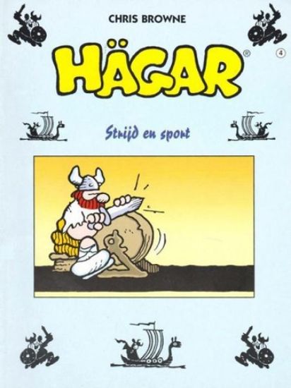 Afbeelding van Hagar #4 - Strijd en sport - Tweedehands (EXCALIBUR PRESS, zachte kaft)