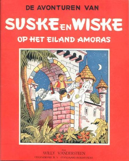 Afbeelding van Suske en wiske - Op het eiland amoras (nieuwsblad) - Tweedehands (STANDAARD, zachte kaft)