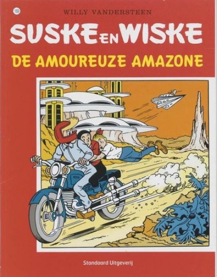 Afbeelding van Suske en wiske #169 - Amoureuze amazone - Tweedehands (STANDAARD, zachte kaft)