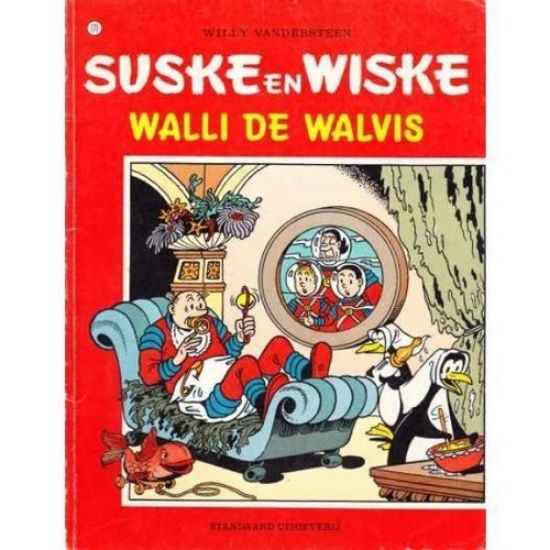 Afbeelding van Suske en wiske #171 - Walli de walvis - Tweedehands (STANDAARD, zachte kaft)