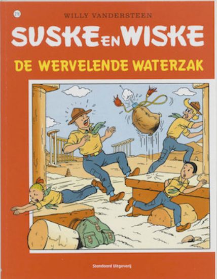 Afbeelding van Suske en wiske #216 - Wervelende waterzak - Tweedehands (STANDAARD, zachte kaft)