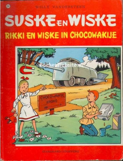 Afbeelding van Suske en wiske #154 - Rikki en wiske in chocowakije (STANDAARD, zachte kaft)