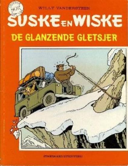 Afbeelding van Suske en wiske #207 - Glanzende gletsjer - Tweedehands (STANDAARD, zachte kaft)