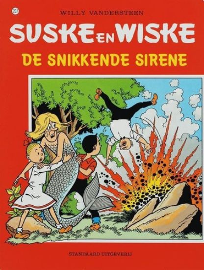 Afbeelding van Suske en wiske #237 - Snikkende sirene (STANDAARD, zachte kaft)