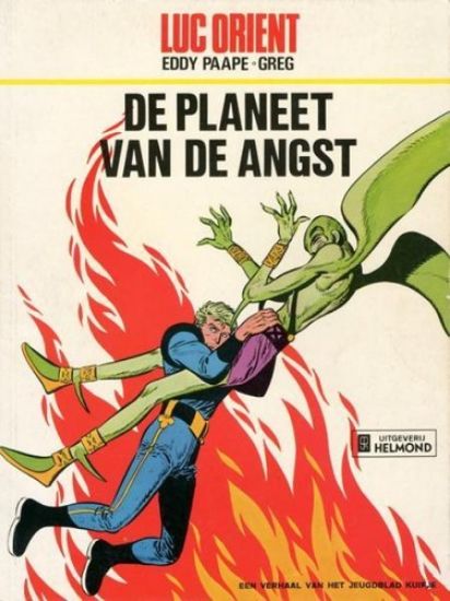 Afbeelding van Luc orient #4 - Planeet van de angst - Tweedehands (HELMOND , zachte kaft)