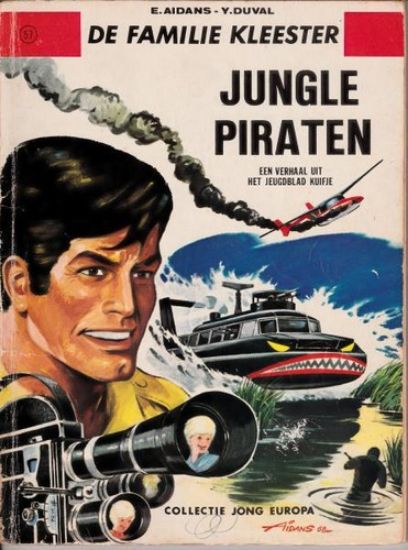 Afbeelding van Collectie jong europa #57 - Familie kleester : jungle piraten - Tweedehands (LOMBARD, zachte kaft)