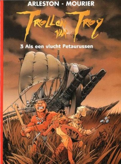 Afbeelding van Trollen van troy #3 - Vlucht petaurussen - Tweedehands (TALENT , zachte kaft)