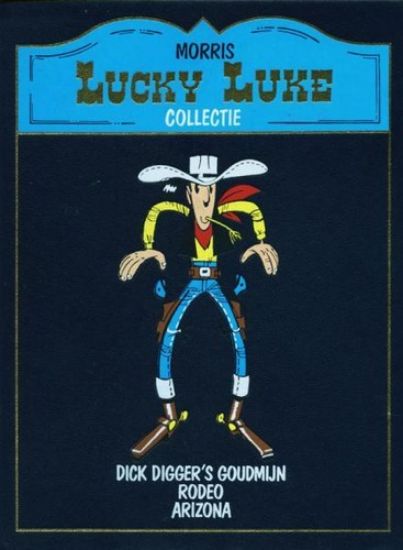 Afbeelding van Lucky luke #11 - Dick digger's goudmijn/rodeo/arizona - Tweedehands (LEKTURAMA, harde kaft)