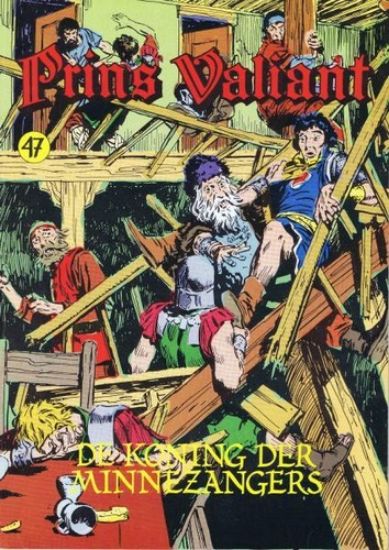 Afbeelding van Prins valiant #47 - Koning der minnezangers - Tweedehands (JUNIORPRESS, zachte kaft)