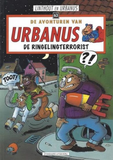 Afbeelding van Urbanus #63 - Ringelingterrorist - Tweedehands (STANDAARD, zachte kaft)