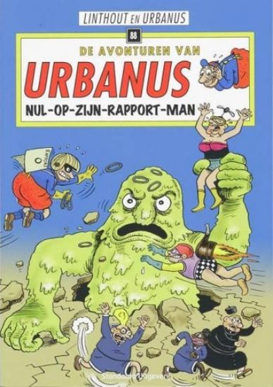 Afbeelding van Urbanus #88 - Nul op zijn rapport man - Tweedehands (STANDAARD, zachte kaft)