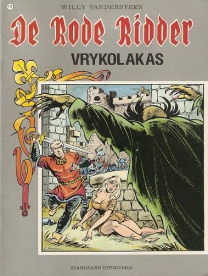 Afbeelding van Rode ridder #114 - Vrykolakas - Tweedehands (STANDAARD, zachte kaft)