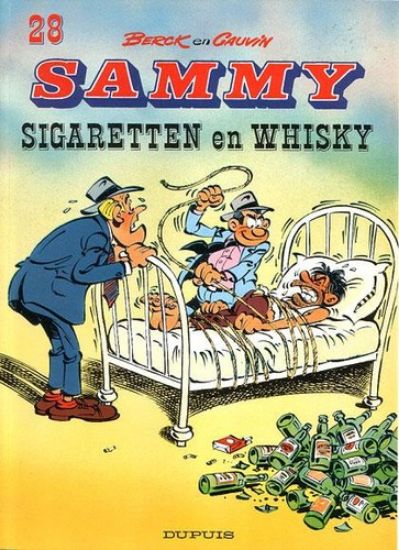 Afbeelding van Sammy #28 - Sigaretten whisky - Tweedehands (DUPUIS, zachte kaft)