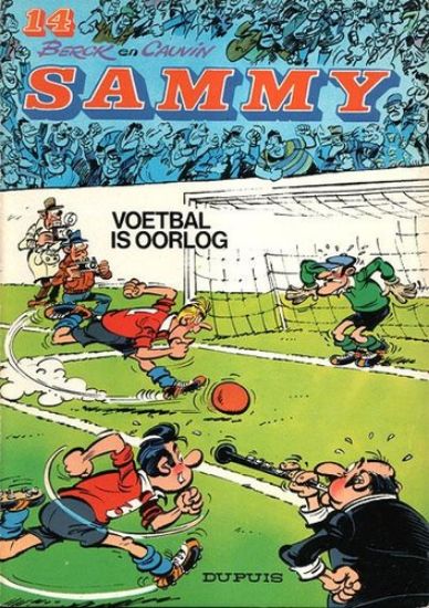 Afbeelding van Sammy #14 - Voetbal is oorlog - Tweedehands (DUPUIS, zachte kaft)