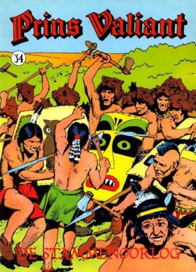 Afbeelding van Prins valiant #34 - Stammenoorlog (JUNIORPRESS, zachte kaft)
