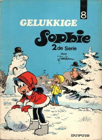 Afbeelding van Sophie #8 - Gelukkige sophie 2de serie - Tweedehands (DUPUIS, zachte kaft)