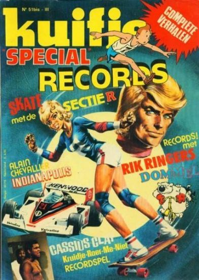 Afbeelding van Super kuifje #3 - Special records - Tweedehands (LOMBARD, zachte kaft)