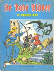 Afbeeldingen van Rode ridder #57 - Verboden berg (blauwe kaft) - Tweedehands (STANDAARD, zachte kaft)