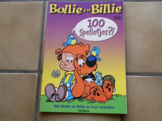 Afbeelding van Bollie billie - 100 spelletjes - Tweedehands (PICCOLIA, zachte kaft)