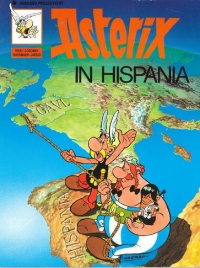 Afbeelding van Asterix #14 - In hispania - Tweedehands (DARGAUD, zachte kaft)