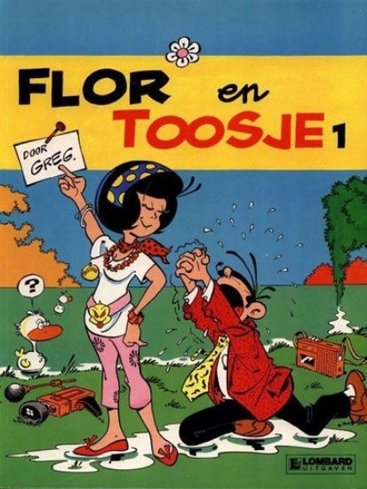 Afbeelding van Flor toosje #1 - Flor en toosje - Tweedehands (LOMBARD, zachte kaft)