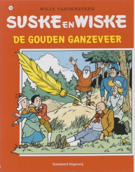 Afbeelding van Suske en wiske #194 - Gouden ganzeveer - Tweedehands (STANDAARD, zachte kaft)
