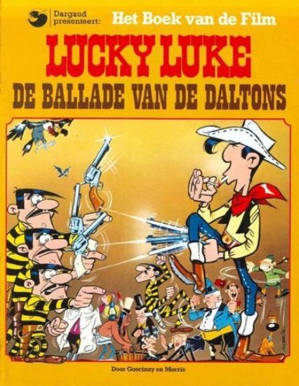 Afbeelding van Lucky luke - Ballade van de  daltons boek v/d film - Tweedehands (DARGAUD, zachte kaft)