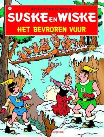 Afbeelding van Suske en wiske #141 - Bevroren vuur nieuwe cover - Tweedehands (STANDAARD, zachte kaft)