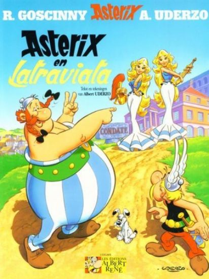 Afbeelding van Asterix #31 - Latraviata - Tweedehands (ALBERT RENE, zachte kaft)