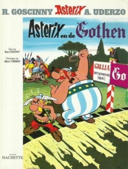Afbeelding van Asterix #6 - En de gothen - Tweedehands (HACHETTE, zachte kaft)