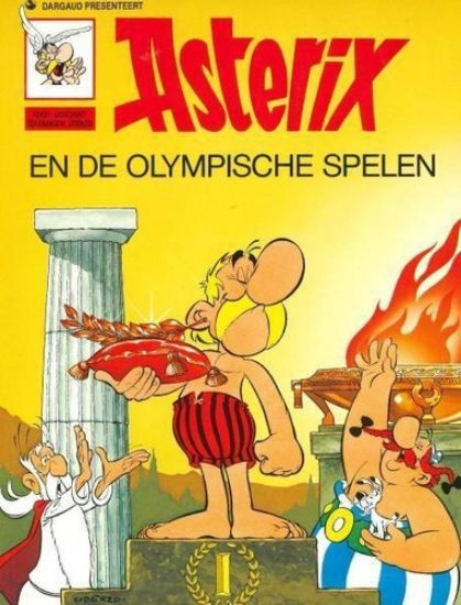 Afbeelding van Asterix #14 - Olympische spelen - Tweedehands (DARGAUD, zachte kaft)