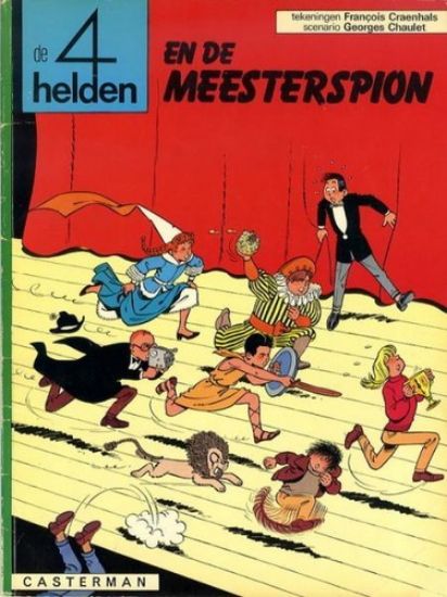 Afbeelding van 4 helden - Meesterspion (CASTERMAN, zachte kaft)