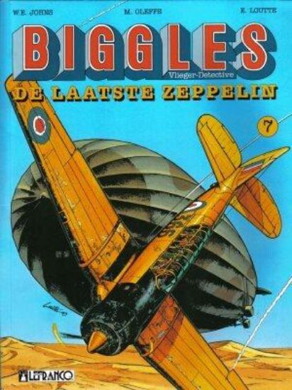 Afbeelding van Biggles #7 - Laatste zeppelin (LEFRANCQ, zachte kaft)