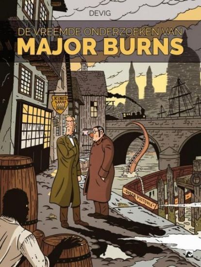 Afbeelding van Major burns #1 - Vreemde onderzoeken van major burns (DARK DRAGON BOOKS, zachte kaft)