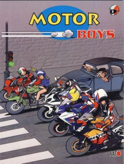 Afbeelding van Motor boys #3 (BOEMERANG, zachte kaft)