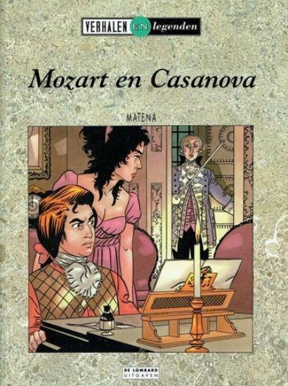 Afbeelding van Verhalen en legenden - Mozart en casanova (LOMBARD, harde kaft)