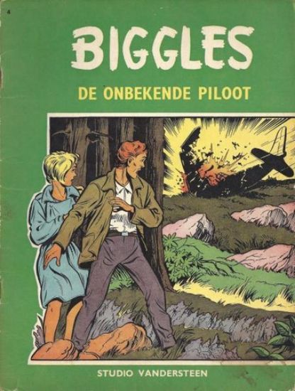 Afbeelding van Biggles #4 - Onbekende piloot - Tweedehands (STANDAARD, zachte kaft)