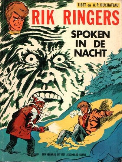 Afbeelding van Rik ringers #11 - Spoken in de nacht - Tweedehands (LOMBARD, zachte kaft)
