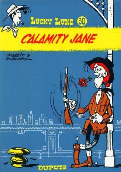 Afbeelding van Lucky luke #30 - Calamity jane - Tweedehands (DUPUIS, zachte kaft)