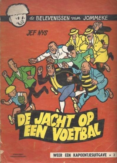 Afbeelding van Jommeke #1 - Jacht op een voetbal - Tweedehands (HET VOLK, zachte kaft)