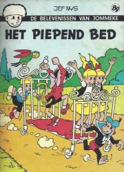 Afbeeldingen van Jommeke #89 - Piepend bed (zwart wit) - Tweedehands