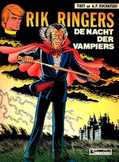 Afbeelding van Rik ringers #34 - Nacht der vampiers - Tweedehands (LOMBARD, zachte kaft)