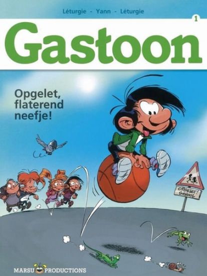 Afbeelding van Gastoon nederlands #1 - Opgelet flaterend neefje - Tweedehands (MARSU PRODUCTIONS, zachte kaft)