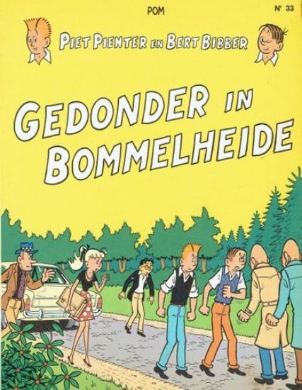 Afbeelding van piet pienter en bert bibber #33 - Gedonder in bommelheide - Tweedehands (DE VLIJT, zachte kaft)