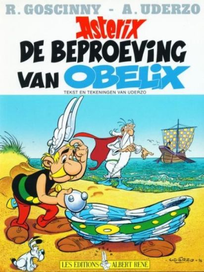 Afbeelding van Asterix #30 - Beproeving van obelix - Tweedehands (ALBERT RENE, zachte kaft)