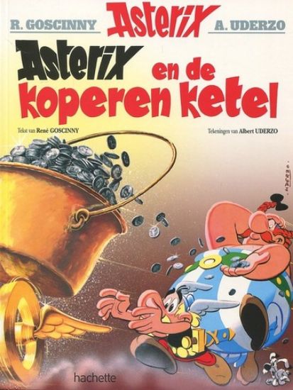 Afbeelding van Asterix #13 - Koperen ketel - Tweedehands (HACHETTE, zachte kaft)