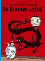 Afbeeldingen van Kuifje - Blauwe lotus (mini de morgen)