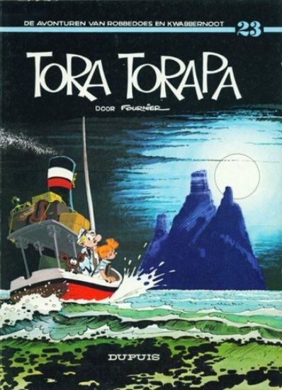 Afbeelding van Robbedoes #23 - Tora torapa - Tweedehands (DUPUIS, zachte kaft)